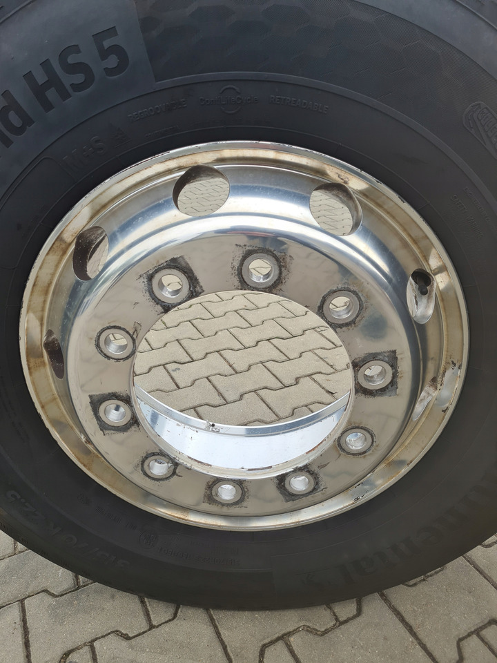 ALUMINIOWA POLEROWANA ALCOA 22.5 X 9.00 - 176 - Jante: photos 5 ALUMINIOWA POLEROWANA ALCOA 22.5 X 9.00 - 176 - Jante: photos 5