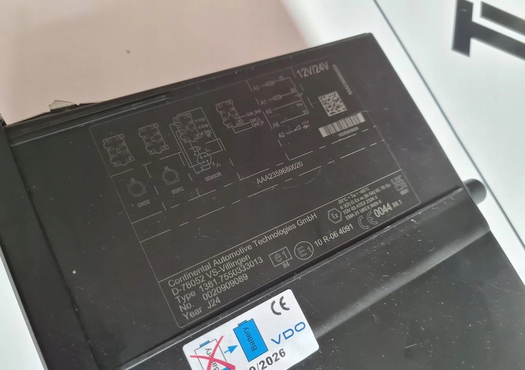 VDO 12V/24V R4.1 2024 ROK 2 GENERACJI - Chronotachygraphe: photos 4 VDO 12V/24V R4.1 2024 ROK 2 GENERACJI - Chronotachygraphe: photos 4