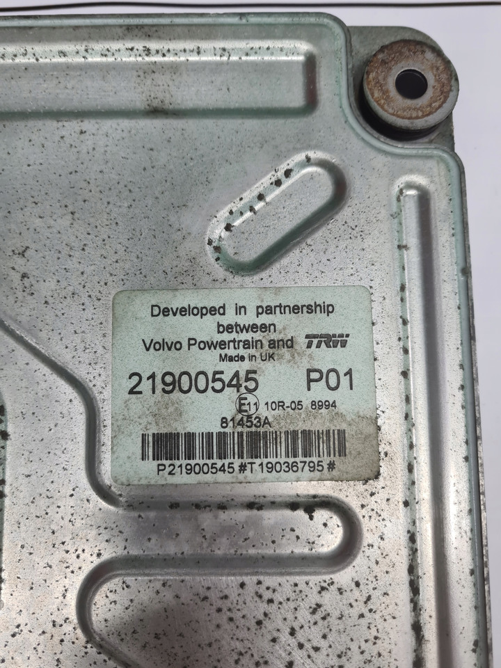 VOLVO KASETA KOMPUTER SILNIKA RENAULT GAMA T RANGE VOLVO FH 4 FM 4 21900545-P01 - Bloc de gestion pour Camion: photos 5 VOLVO KASETA KOMPUTER SILNIKA RENAULT GAMA T RANGE VOLVO FH 4 FM 4 21900545-P01 - Bloc de gestion pour Camion: photos 5