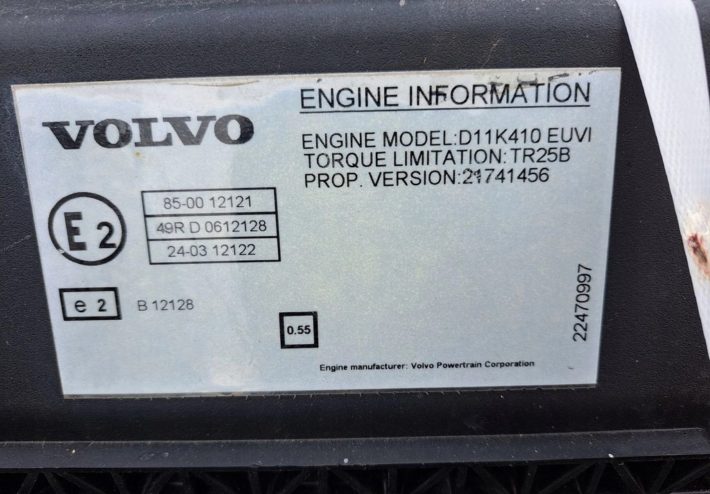 VOLVO KOMPLETNY VOLVO FM 4 FMX D11K 410 450 - Moteur: photos 5 VOLVO KOMPLETNY VOLVO FM 4 FMX D11K 410 450 - Moteur: photos 5