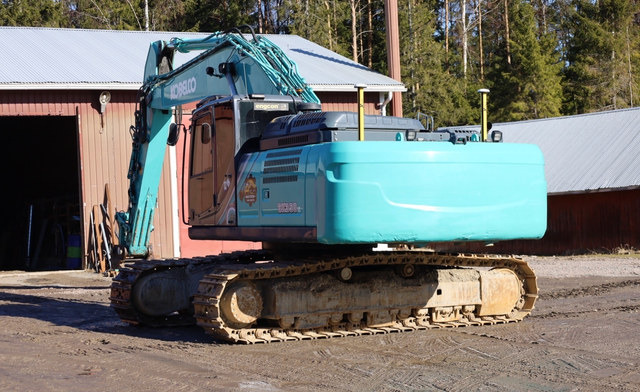 Kobelco SK350 LC-10 - Pelle sur chenille: photos 5 Kobelco SK350 LC-10 - Pelle sur chenille: photos 5