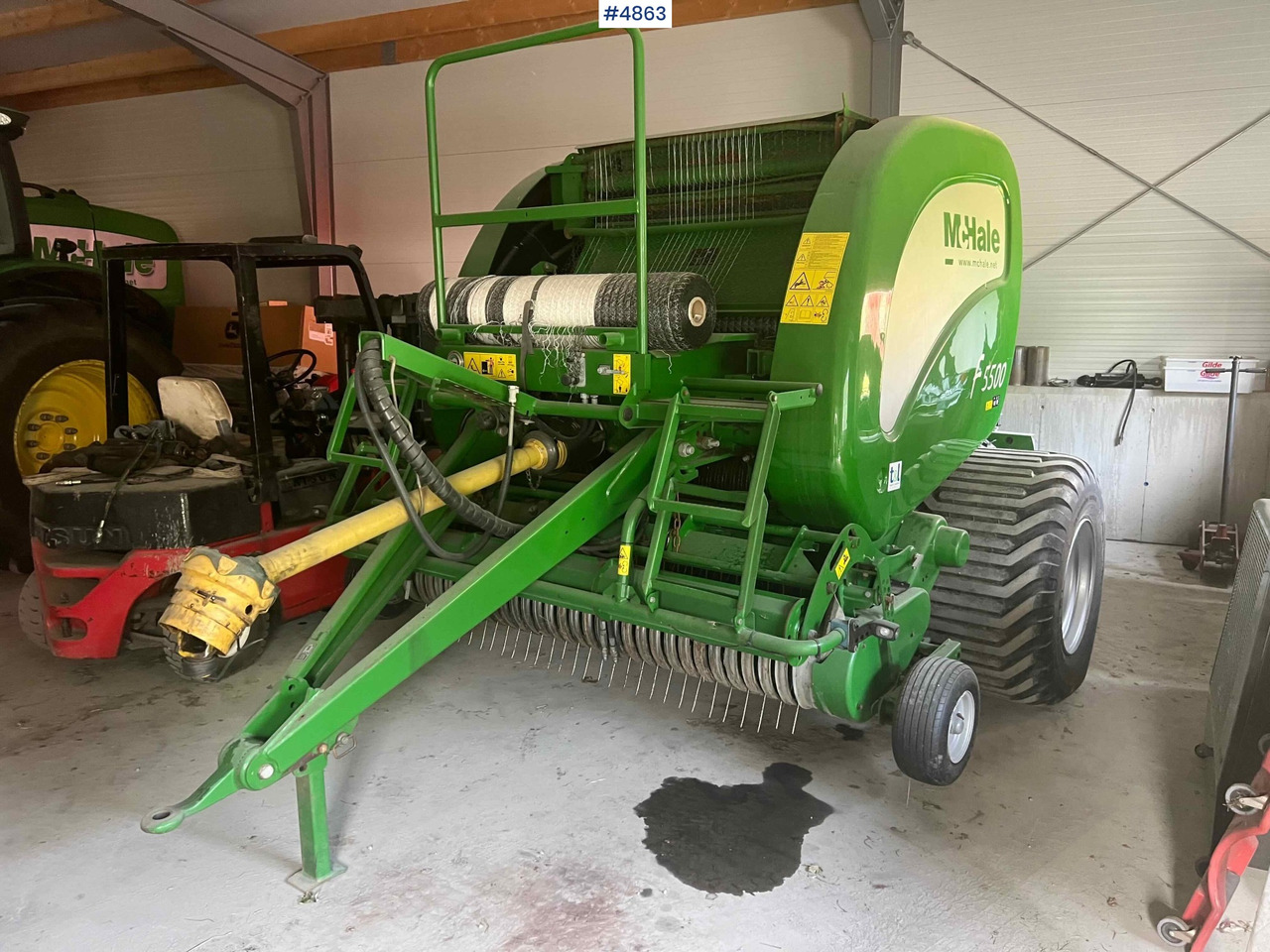 016 Mchale f5500 round baler - Presse à balles rondes: photos 1 016 Mchale f5500 round baler - Presse à balles rondes: photos 1