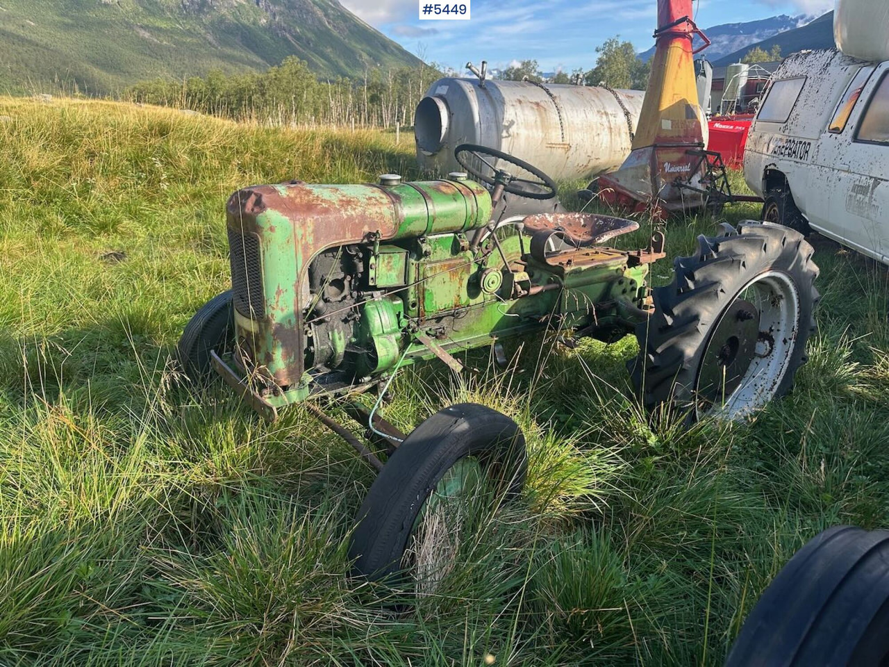 1950 Holder B10/D veteran tractor. Rep object. - Tracteur agricole: photos 1 1950 Holder B10/D veteran tractor. Rep object. - Tracteur agricole: photos 1