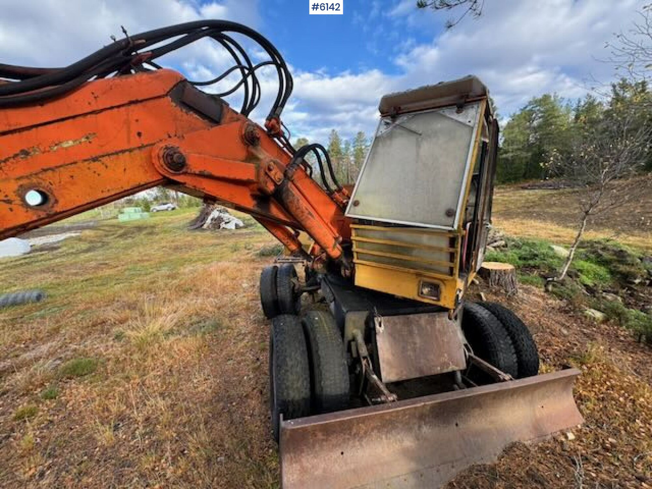 1975 Atlas wheeled excavator. Repair project - Chargeuse sur pneus: photos 5 1975 Atlas wheeled excavator. Repair project - Chargeuse sur pneus: photos 5