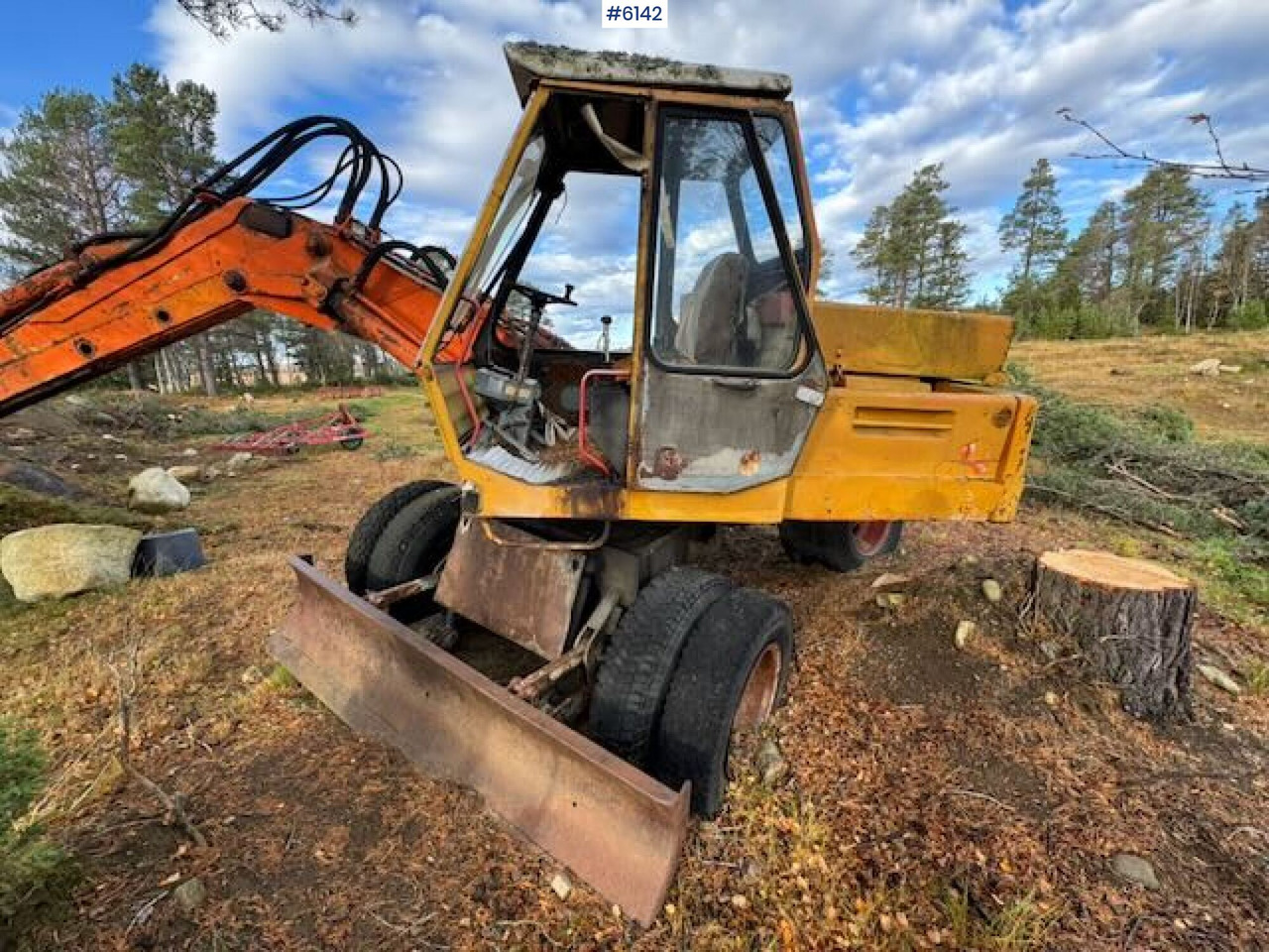 1975 Atlas wheeled excavator. Repair project - Chargeuse sur pneus: photos 4 1975 Atlas wheeled excavator. Repair project - Chargeuse sur pneus: photos 4