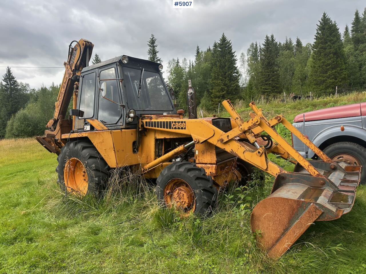 1979 CASE 580 backhoe. REP.OBJECT. WATCH VIDEO. - Tracteur agricole: photos 1 1979 CASE 580 backhoe. REP.OBJECT. WATCH VIDEO. - Tracteur agricole: photos 1