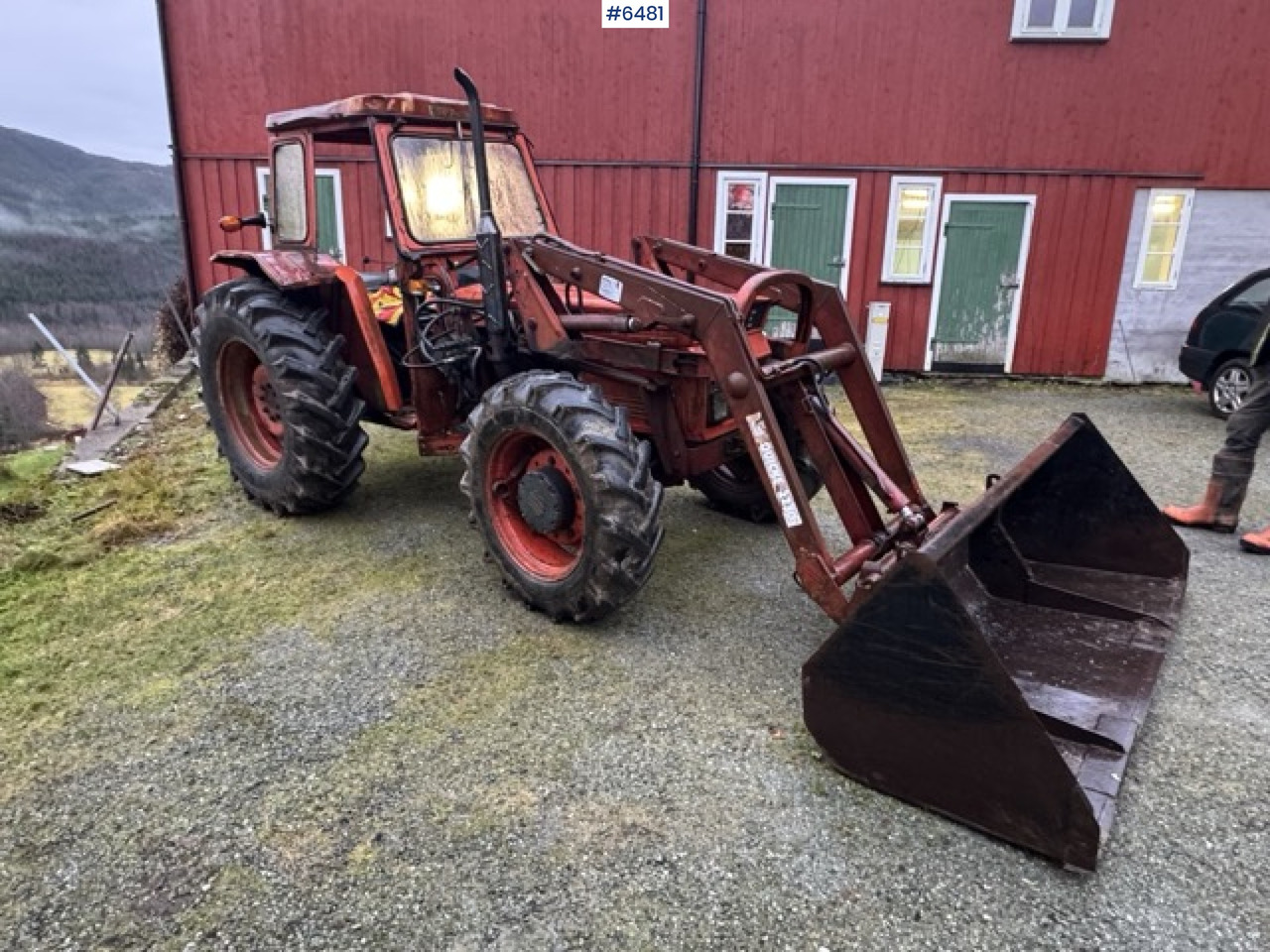 1979 SAME Kosarod 70 with loader and 2 buckets! Repair object - Tracteur agricole: photos 2 1979 SAME Kosarod 70 with loader and 2 buckets! Repair object - Tracteur agricole: photos 2