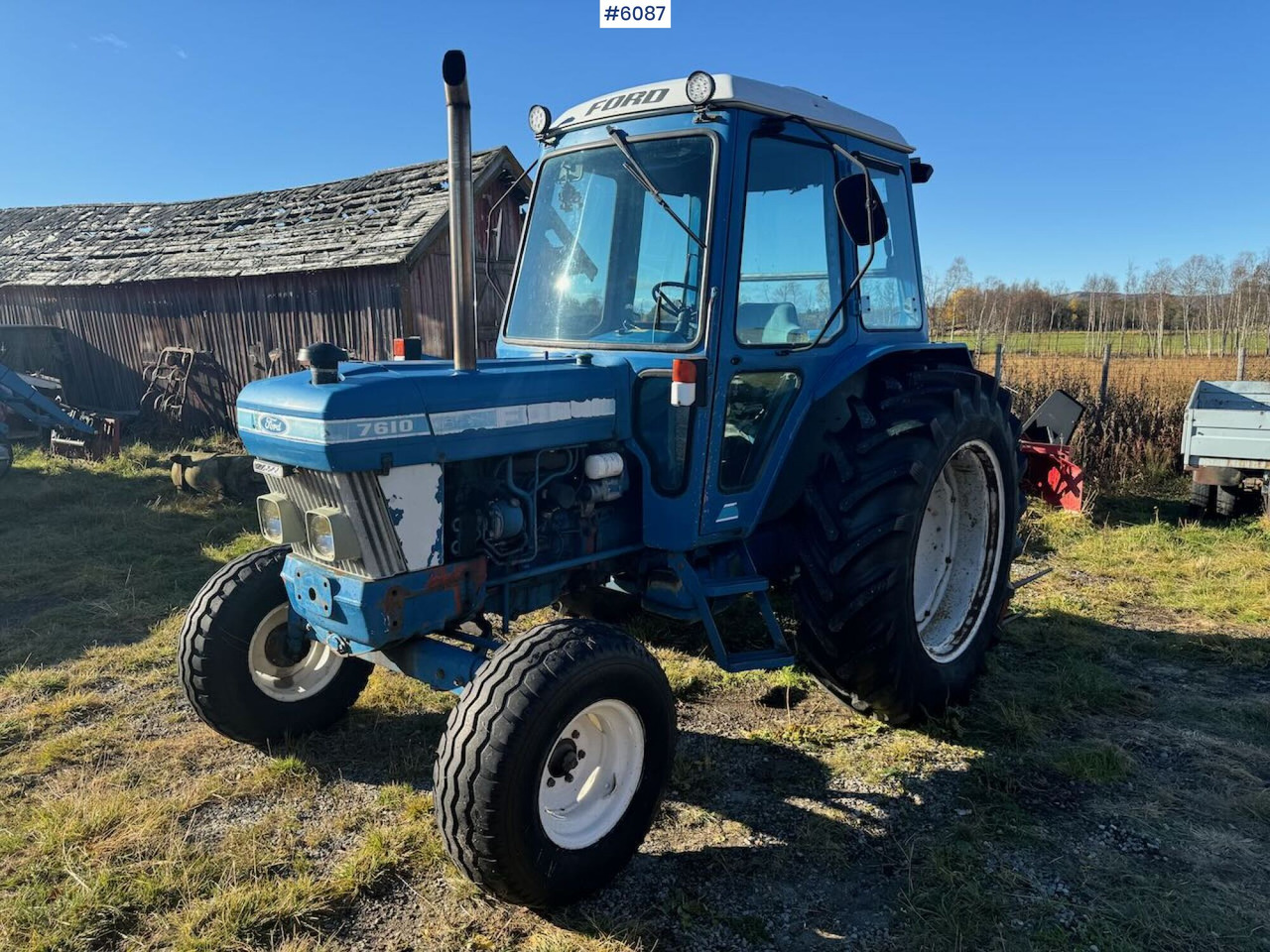 1982 Ford 7610 4X4 - Tracteur agricole: photos 3 1982 Ford 7610 4X4 - Tracteur agricole: photos 3