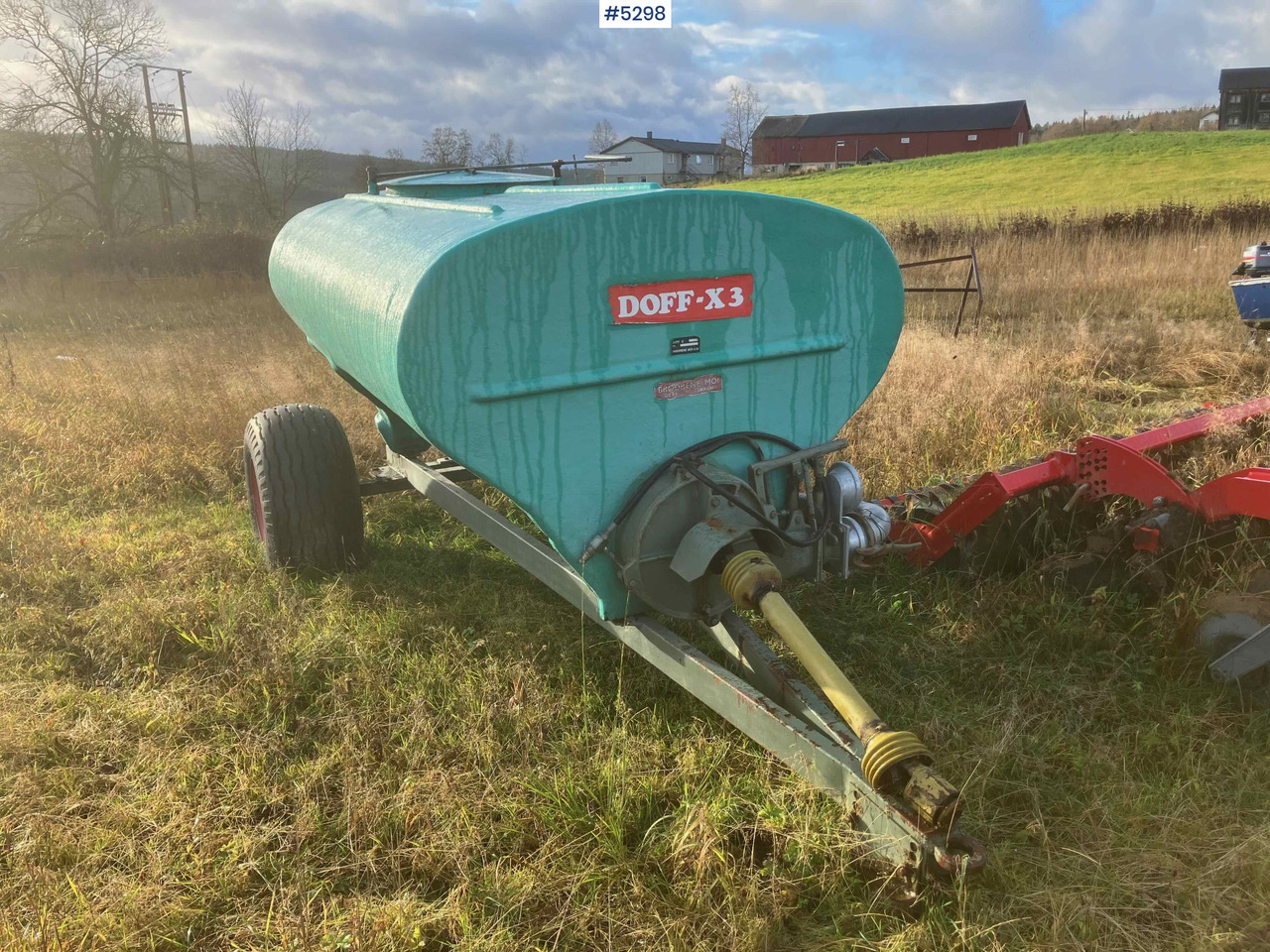 1983 DOFF-X3 Slurry tanker - Tonne à lisier: photos 2 1983 DOFF-X3 Slurry tanker - Tonne à lisier: photos 2