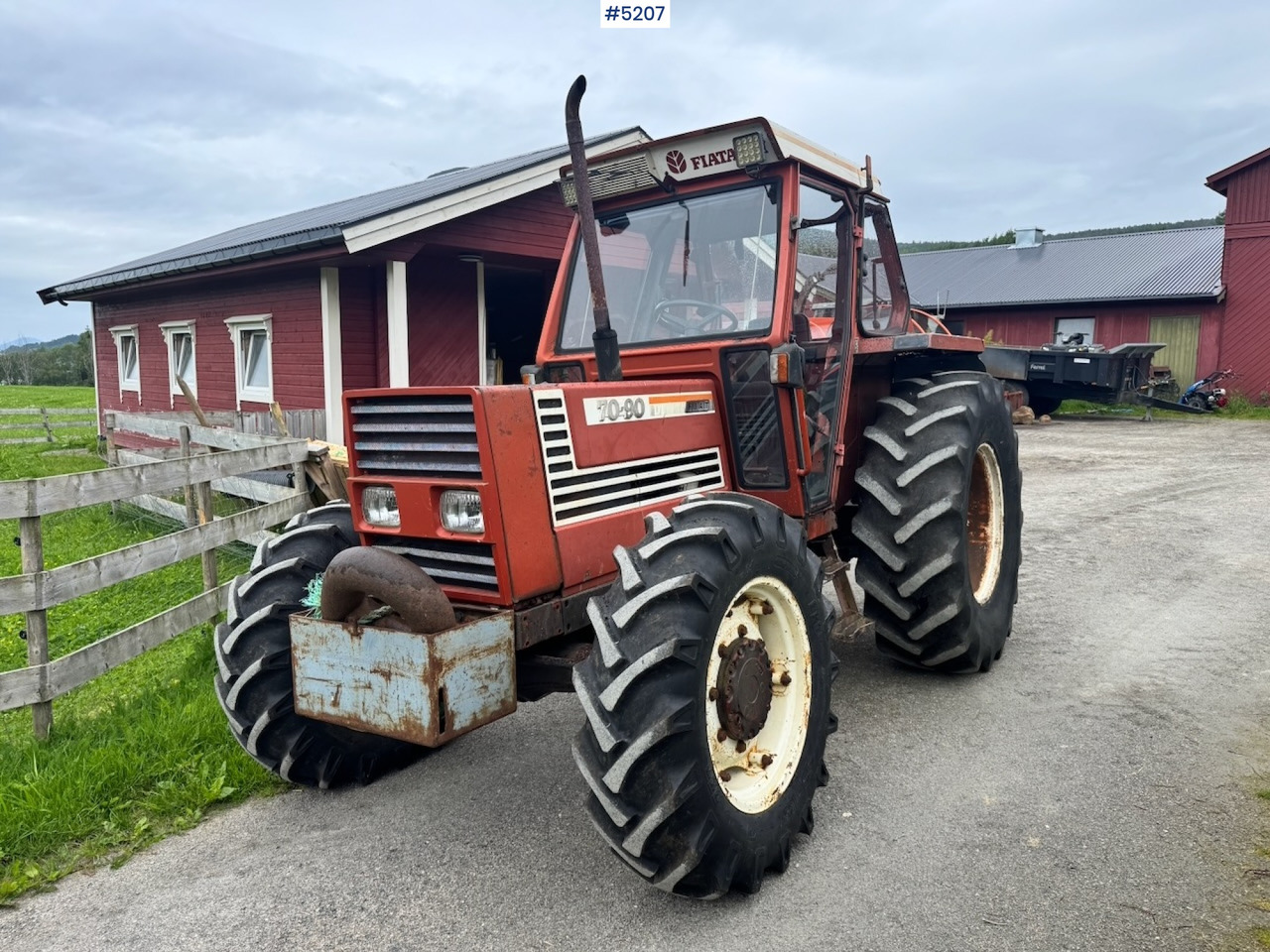 1984 Fiat 70-90DT 4x4 Tractor – New Clutch - Tracteur agricole: photos 1 1984 Fiat 70-90DT 4x4 Tractor – New Clutch - Tracteur agricole: photos 1