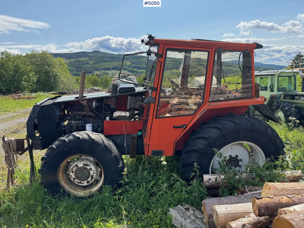 1985 Valmet 705 Turbo rep. Object - Tracteur agricole: photos 2 1985 Valmet 705 Turbo rep. Object - Tracteur agricole: photos 2