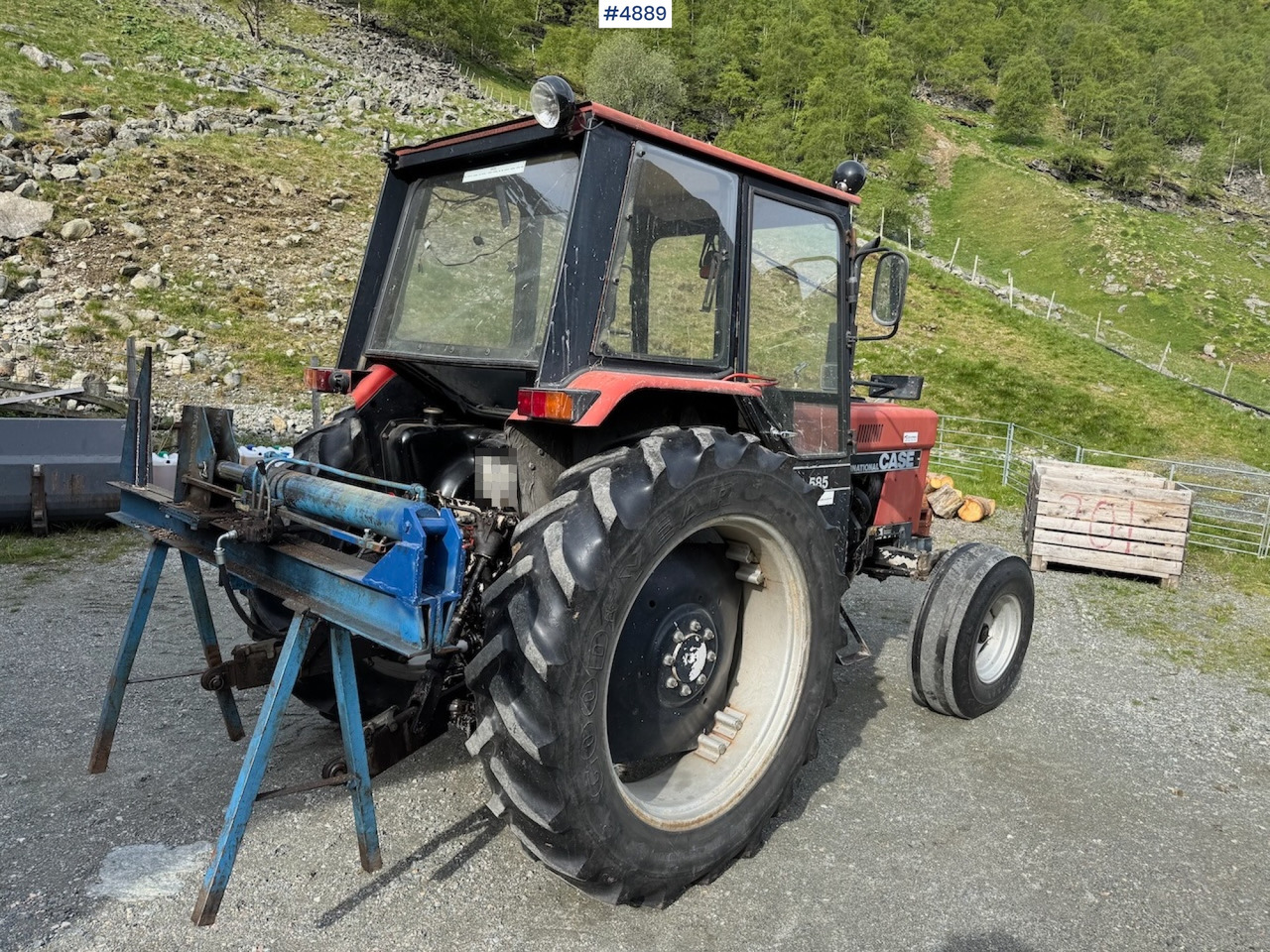 1986 Case International 585 - Tracteur agricole: photos 5 1986 Case International 585 - Tracteur agricole: photos 5