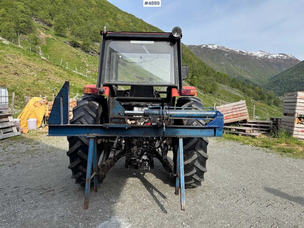 1986 Case International 585 - Tracteur agricole: photos 4 1986 Case International 585 - Tracteur agricole: photos 4