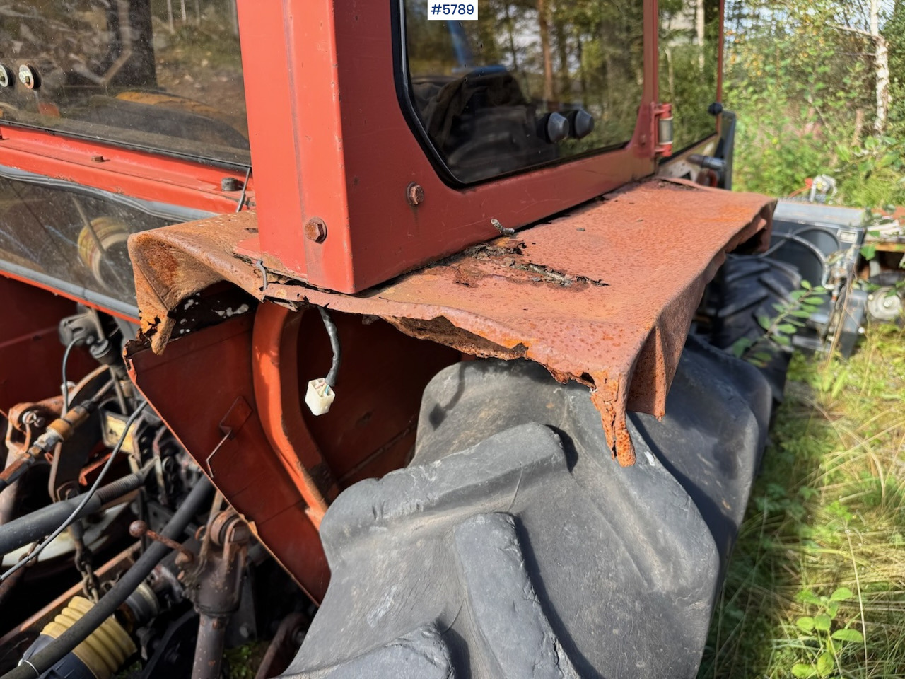 Tracteur agricole 1986 Fiat 55-46 DT w/ front loader.: photos 9