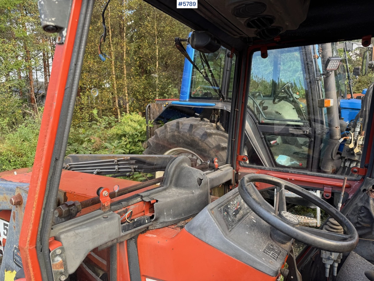 Tracteur agricole 1986 Fiat 55-46 DT w/ front loader.: photos 16