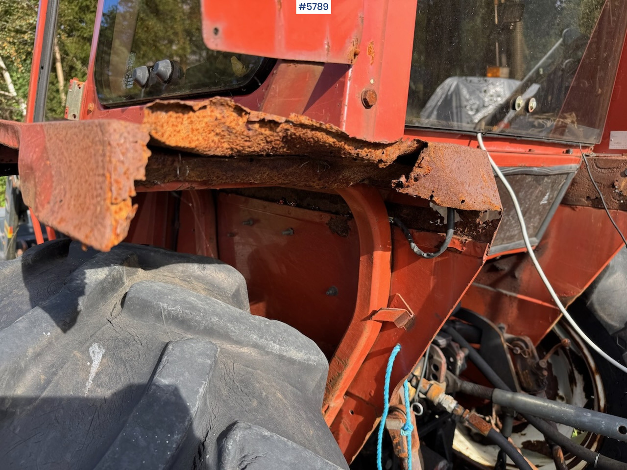 Tracteur agricole 1986 Fiat 55-46 DT w/ front loader.: photos 10