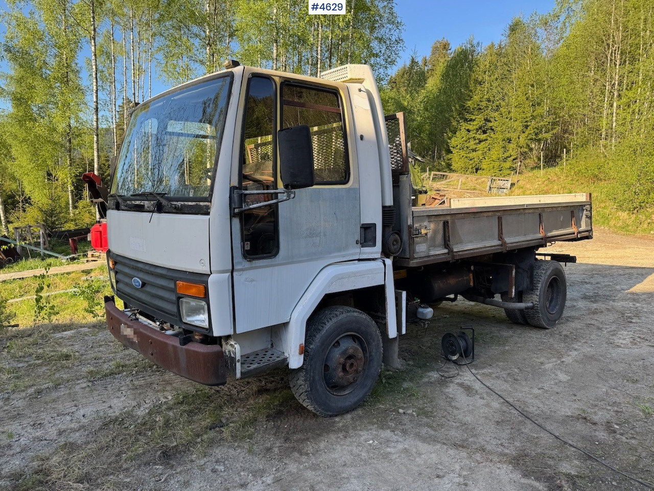 1986 Ford Cargo 0813 - Camion plateau: photos 1 1986 Ford Cargo 0813 - Camion plateau: photos 1