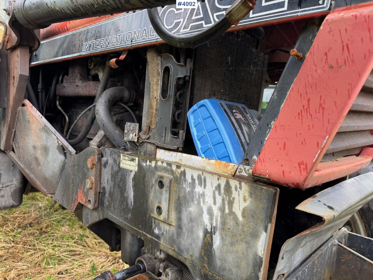 Tracteur agricole 1988 Case International 585 XL w/ front loader.: photos 32
