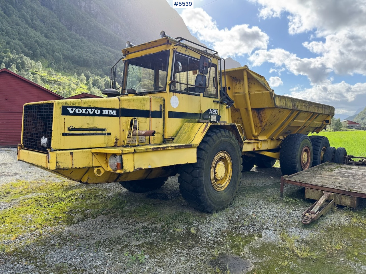 1989 Volvo A 20 6x6. - Tombereau articulé: photos 3 1989 Volvo A 20 6x6. - Tombereau articulé: photos 3