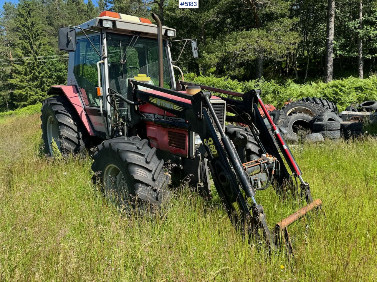 1994 Massey Ferguson 3075 4x4 w/ front loader - Tracteur agricole: photos 1 1994 Massey Ferguson 3075 4x4 w/ front loader - Tracteur agricole: photos 1