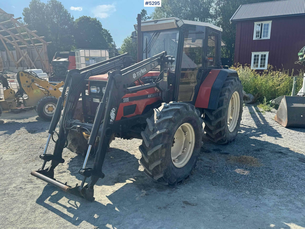 1995 SAME Antares tractor w/ front loader. WATCH VIDEO! - Tracteur agricole: photos 3 1995 SAME Antares tractor w/ front loader. WATCH VIDEO! - Tracteur agricole: photos 3