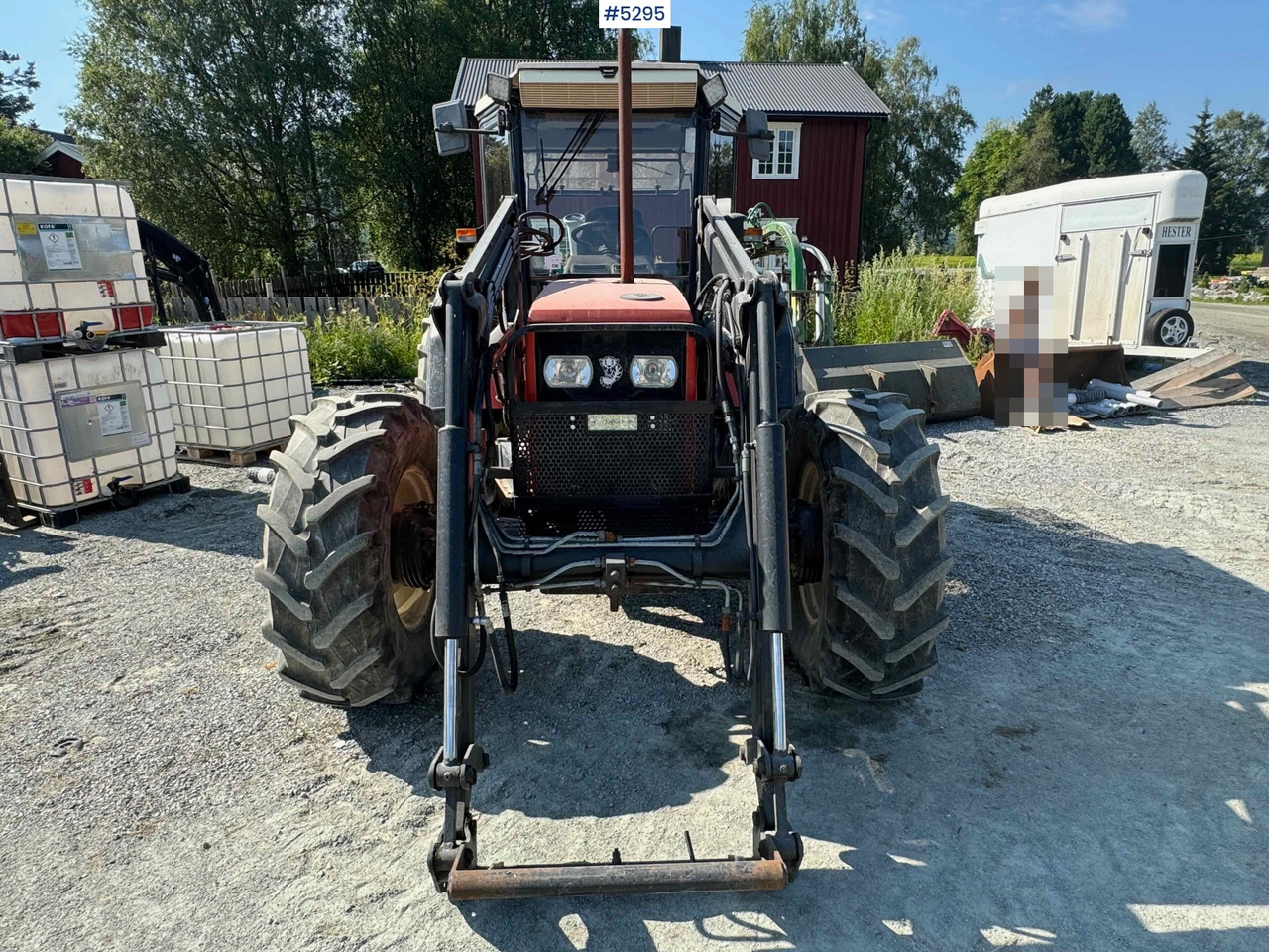 1995 SAME Antares tractor w/ front loader. WATCH VIDEO! - Tracteur agricole: photos 2 1995 SAME Antares tractor w/ front loader. WATCH VIDEO! - Tracteur agricole: photos 2