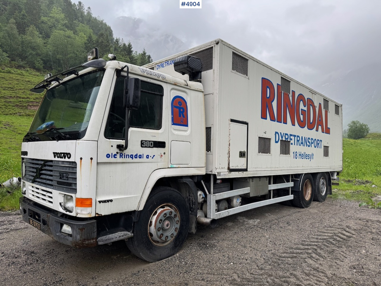 1996 Volvo FL12 6x2 Animal transport. - Camion bétaillère: photos 4 1996 Volvo FL12 6x2 Animal transport. - Camion bétaillère: photos 4