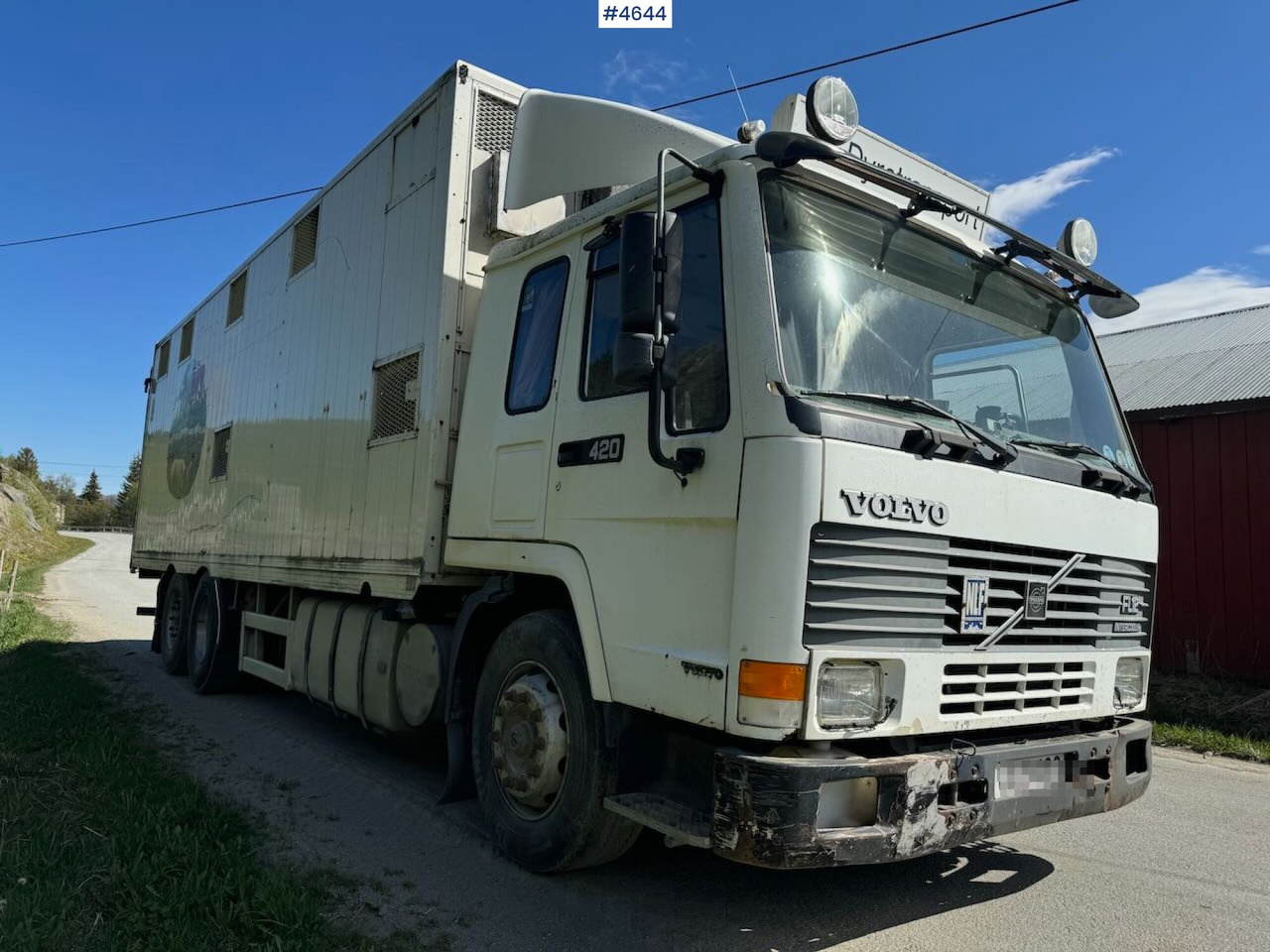 1997 Volvo FL12 6x2 Dyretransportbil - Camion bétaillère: photos 4 1997 Volvo FL12 6x2 Dyretransportbil - Camion bétaillère: photos 4