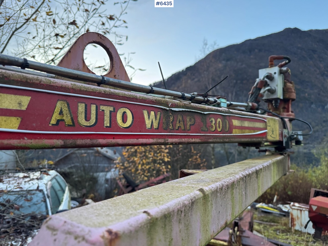 2001 Tellefsdal Auto Wrap 1300 Round bale wrapper. - Matériel de fenaison: photos 3 2001 Tellefsdal Auto Wrap 1300 Round bale wrapper. - Matériel de fenaison: photos 3