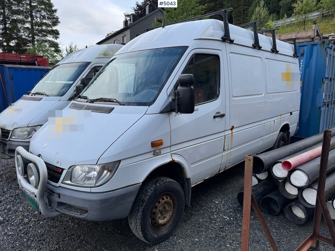 2003 Mercedes-Benz 313 CDI Sprinter 4x4. - Fourgon utilitaire: photos 1 2003 Mercedes-Benz 313 CDI Sprinter 4x4. - Fourgon utilitaire: photos 1