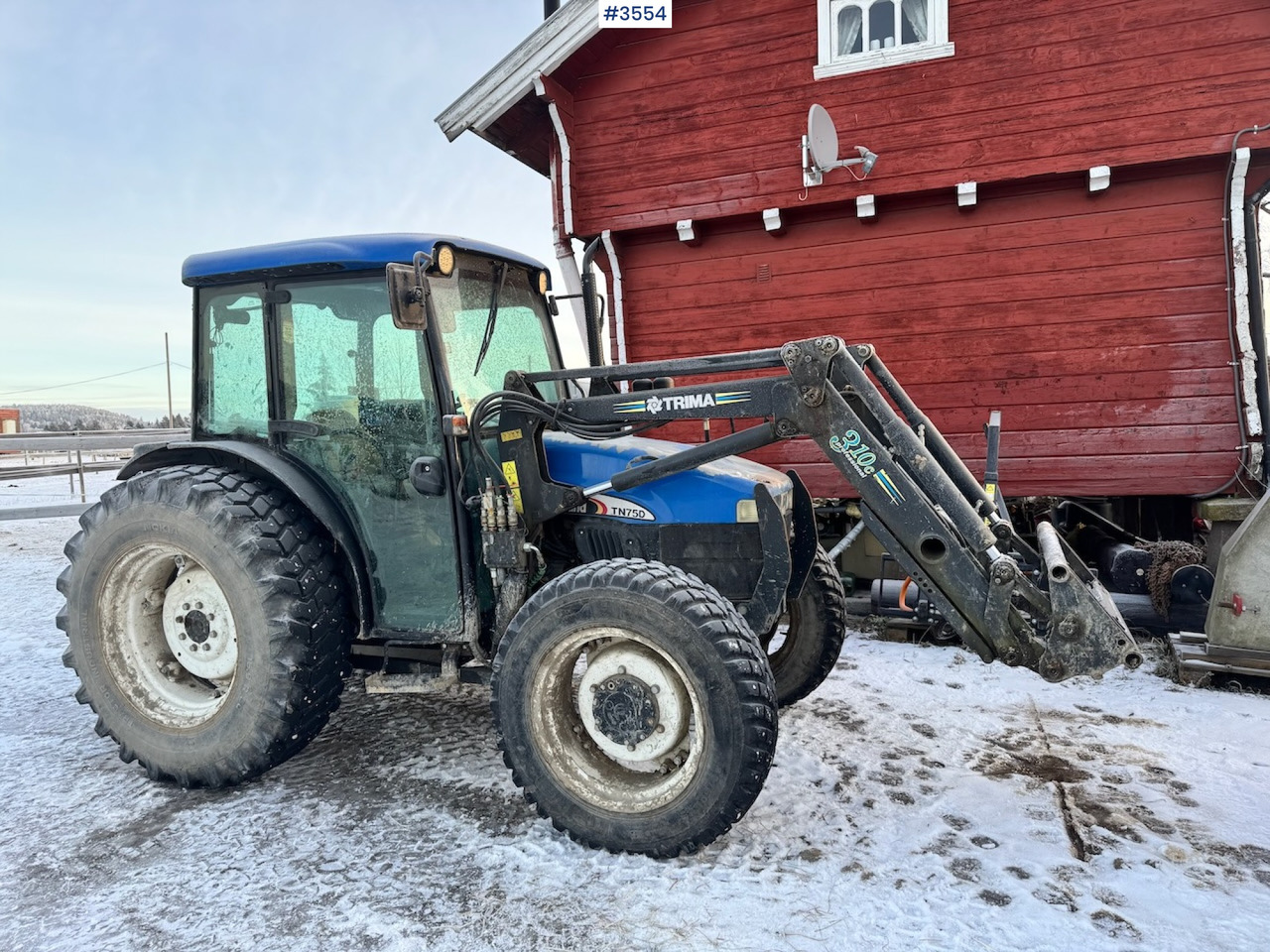 2003 New Holland TN75D 4x4 w/ Front Loader. 4000 hours! - Tracteur agricole: photos 2 2003 New Holland TN75D 4x4 w/ Front Loader. 4000 hours! - Tracteur agricole: photos 2