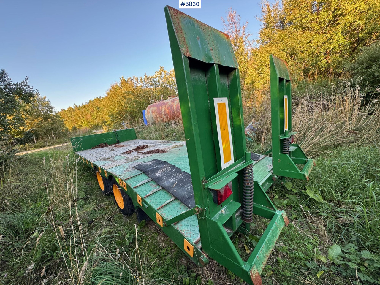 2005 Kane machine trailer - Remorque porte-engin surbaissée: photos 5 2005 Kane machine trailer - Remorque porte-engin surbaissée: photos 5