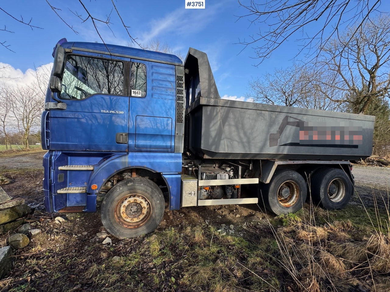 2005 MAN TGA 26.530 6x4 Tipper truck - Camion benne: photos 4 2005 MAN TGA 26.530 6x4 Tipper truck - Camion benne: photos 4