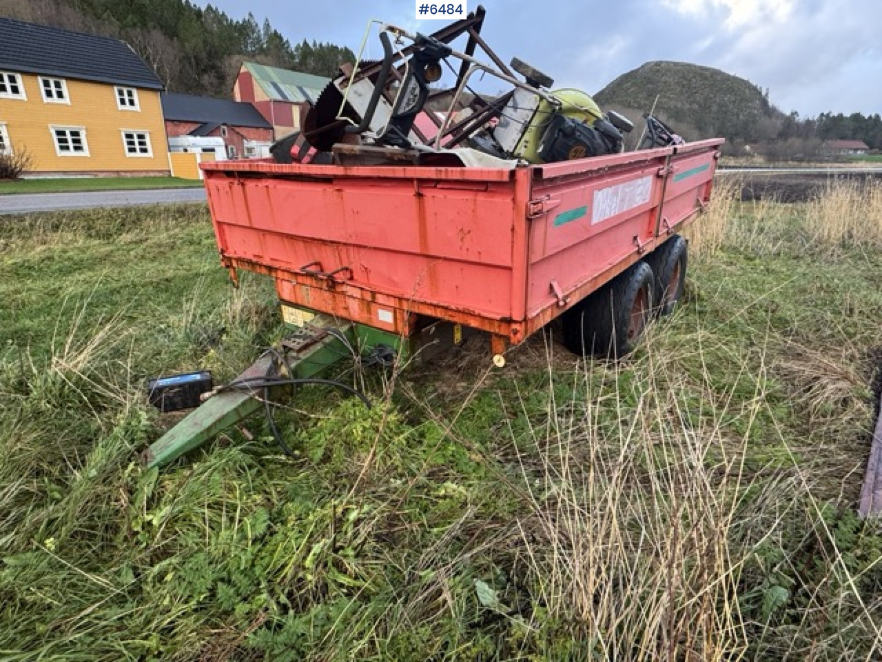 2006 Orkel T90 with high side extensions - Remorque agricole: photos 3 2006 Orkel T90 with high side extensions - Remorque agricole: photos 3