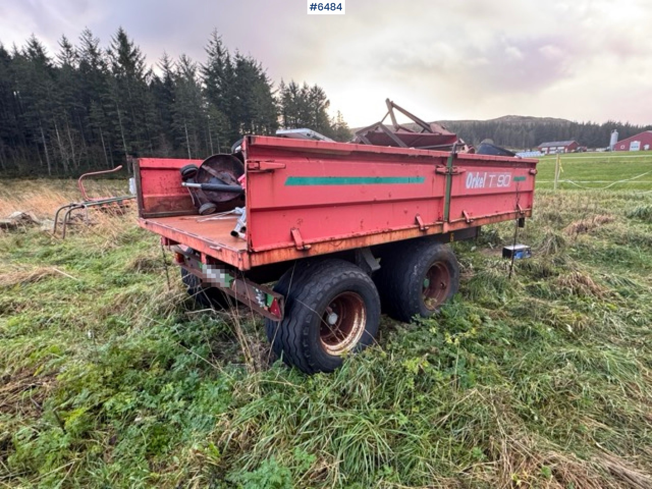 2006 Orkel T90 with high side extensions - Remorque agricole: photos 5 2006 Orkel T90 with high side extensions - Remorque agricole: photos 5