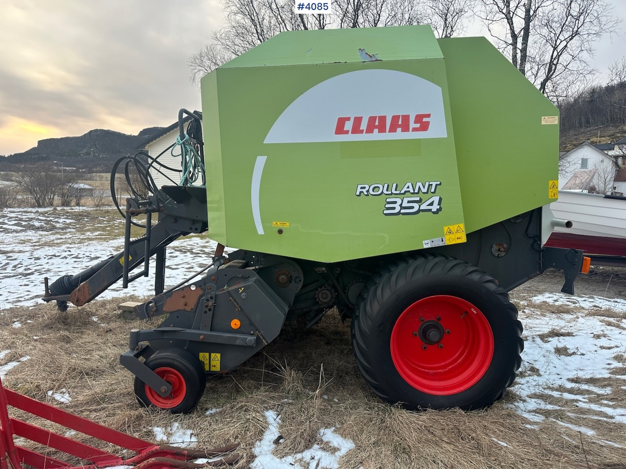 2008 Claas Rollant 354 Rotocut round baler. small repair object - Matériel de fenaison: photos 5 2008 Claas Rollant 354 Rotocut round baler. small repair object - Matériel de fenaison: photos 5