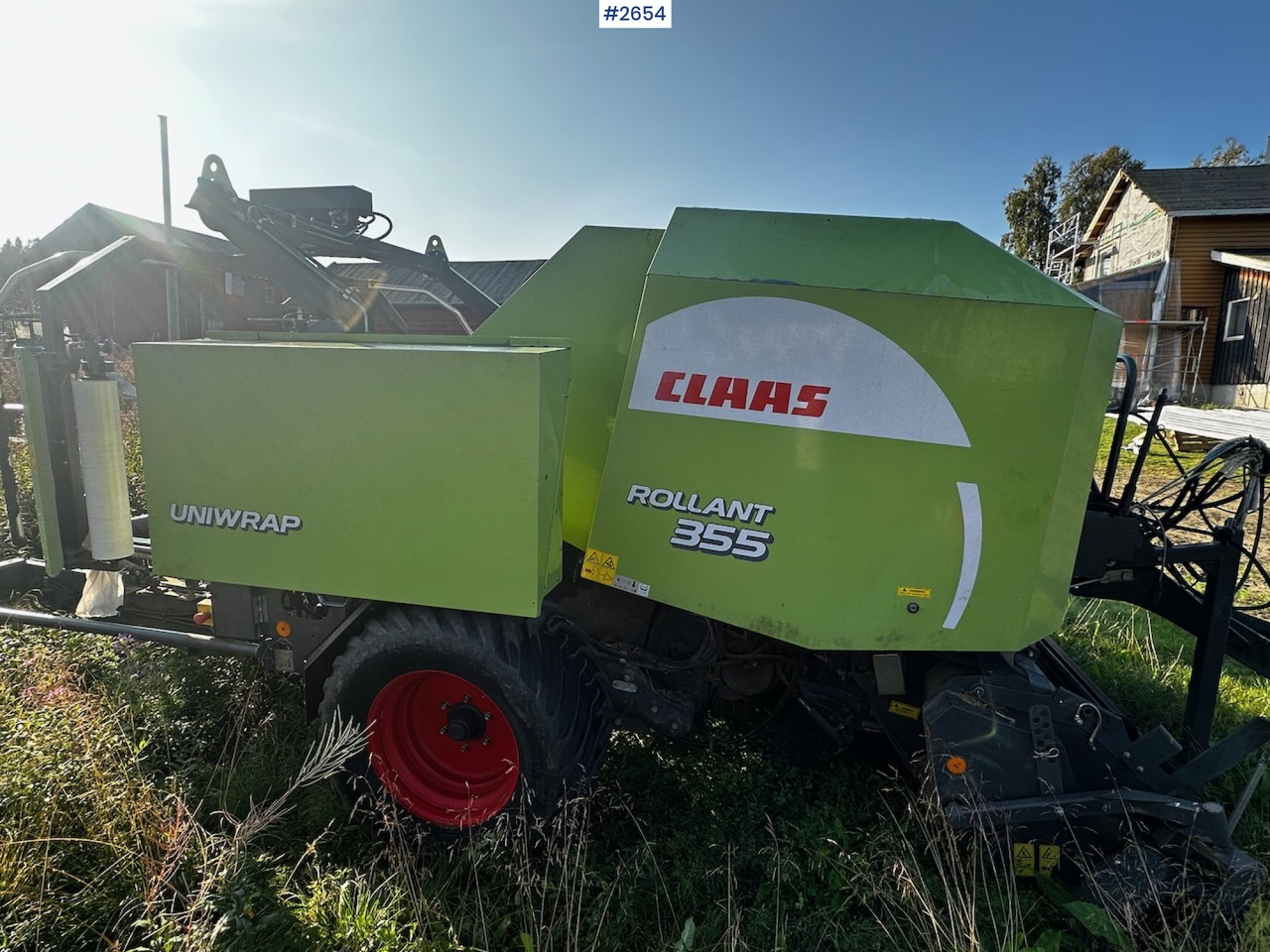 2008 Claas Rollant Uniwrap 355 - Matériel de fenaison: photos 5 2008 Claas Rollant Uniwrap 355 - Matériel de fenaison: photos 5