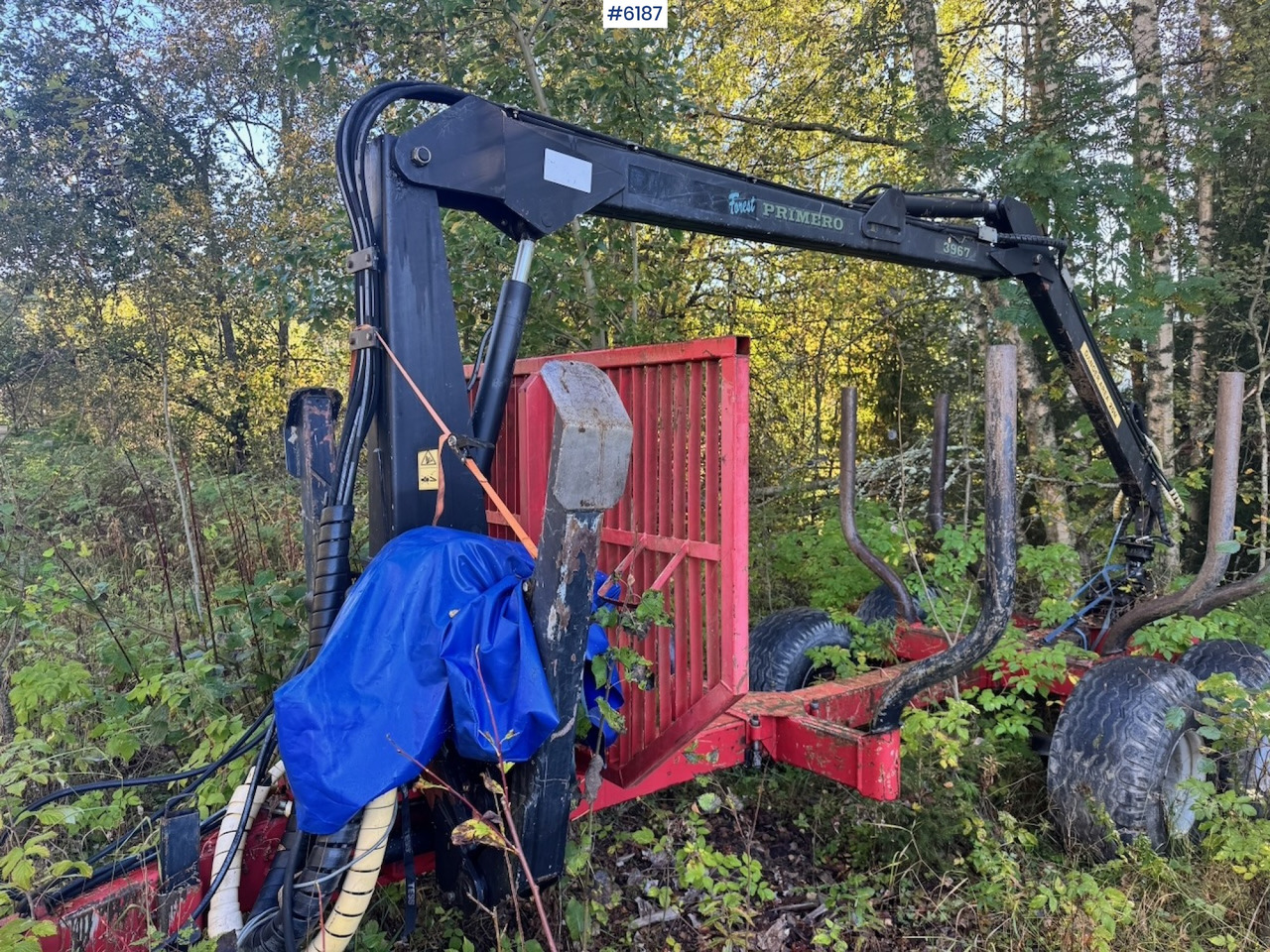 2008 Farmi Primero 3967 Timber trailer. - Remorque grumier: photos 2 2008 Farmi Primero 3967 Timber trailer. - Remorque grumier: photos 2
