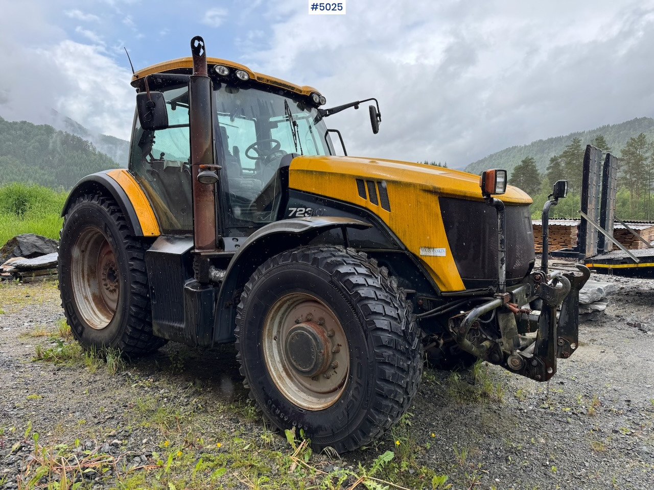 2008 JCB Fastrac 7230 P-Tronic w/Front hydraulics and PTO. - Tracteur agricole: photos 1 2008 JCB Fastrac 7230 P-Tronic w/Front hydraulics and PTO. - Tracteur agricole: photos 1