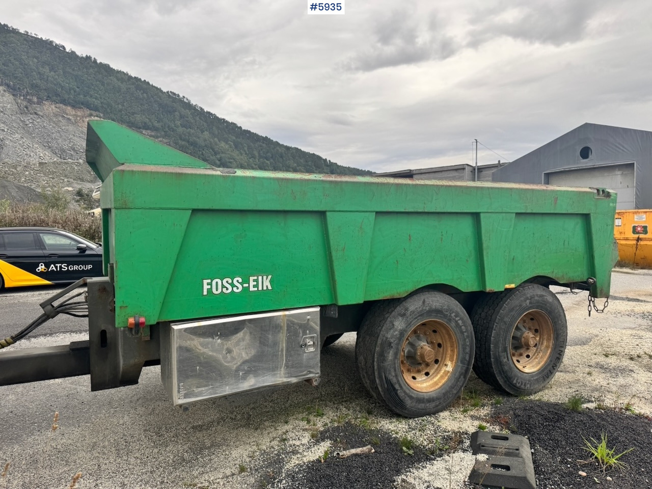 2011 Foss Eik Dumper Trailer. - Benne agricole: photos 2 2011 Foss Eik Dumper Trailer. - Benne agricole: photos 2