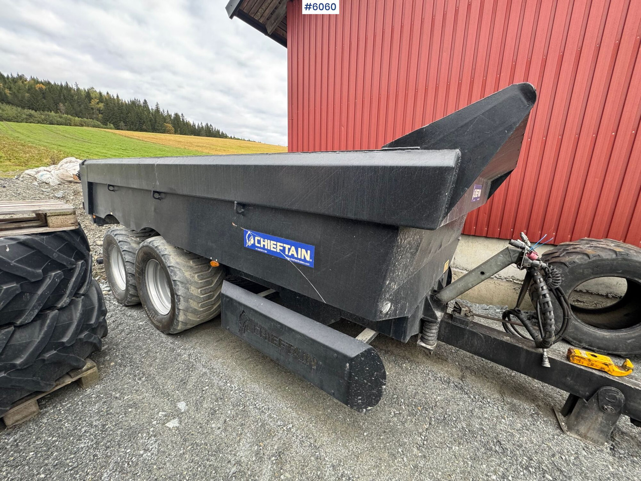 Remorque agricole 2012 Chieftain Dumper trailer: photos 7