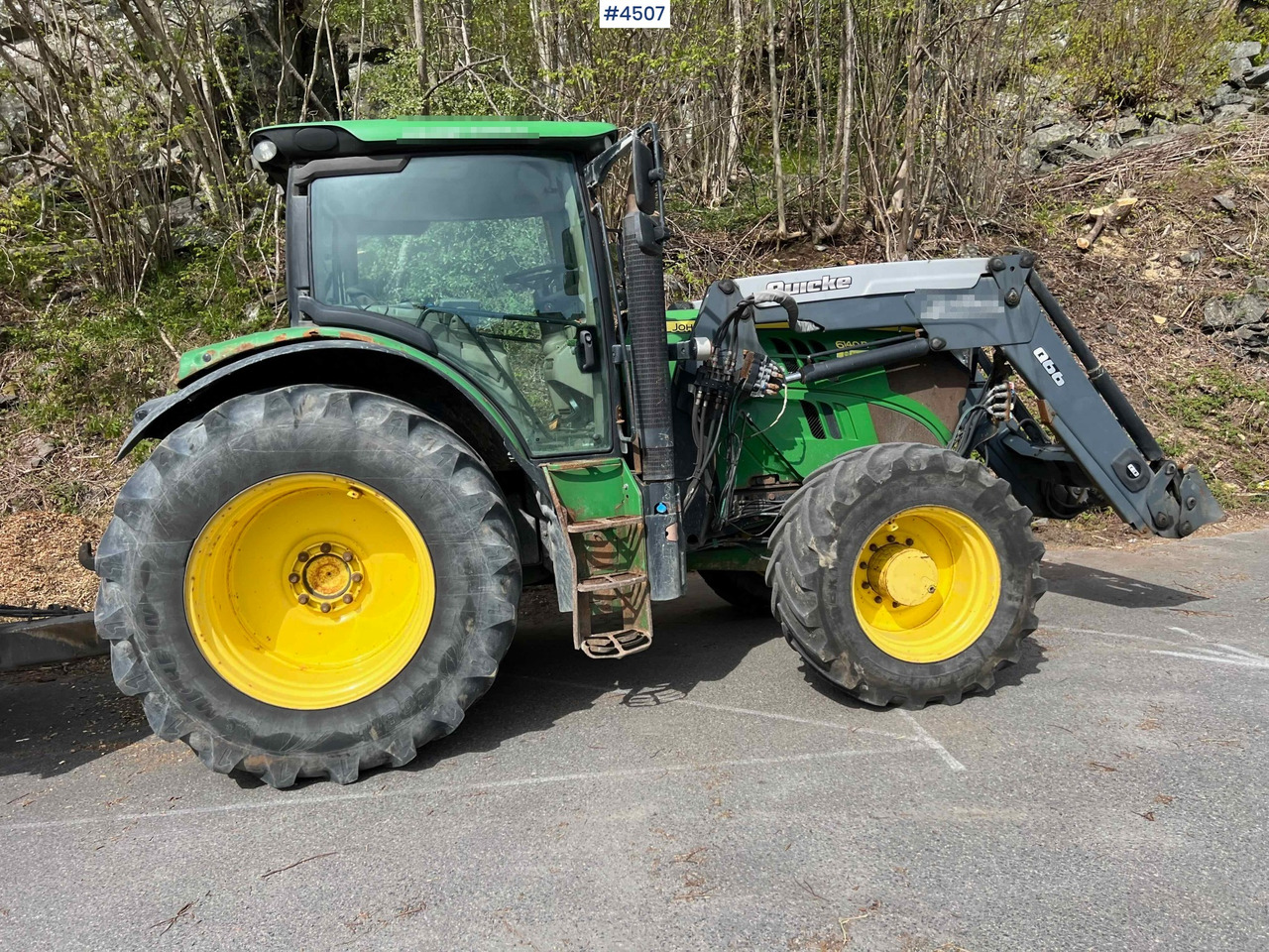 2012 John Deere 6140R w/ front loader - Tracteur agricole: photos 3 2012 John Deere 6140R w/ front loader - Tracteur agricole: photos 3