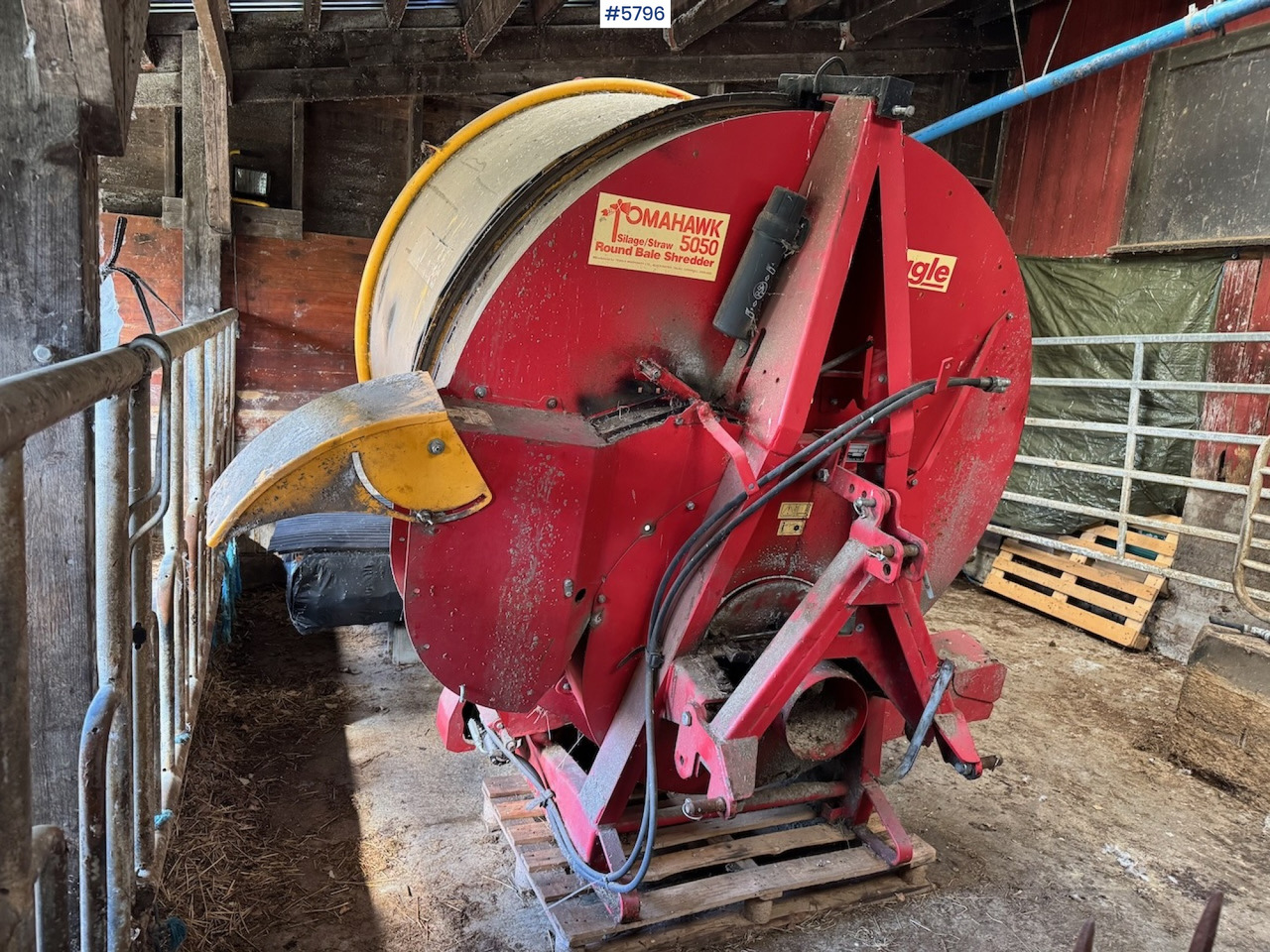 2012 Teagle Tomahawk 5050 - Matériel de fenaison: photos 4 2012 Teagle Tomahawk 5050 - Matériel de fenaison: photos 4