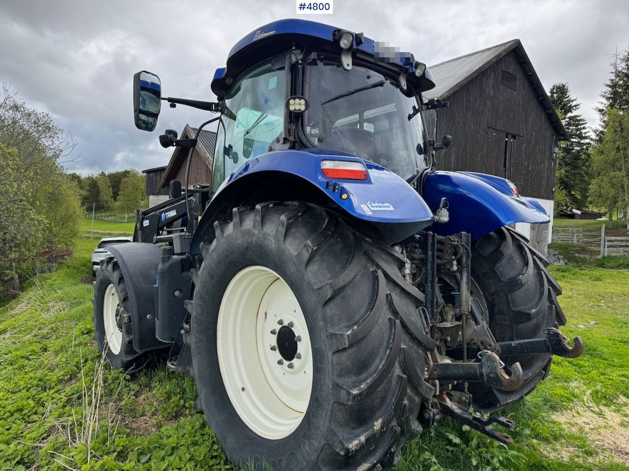 2013 New Holland T7.210 AC Blue Power m/ Frontlaster - Tracteur agricole: photos 5 2013 New Holland T7.210 AC Blue Power m/ Frontlaster - Tracteur agricole: photos 5