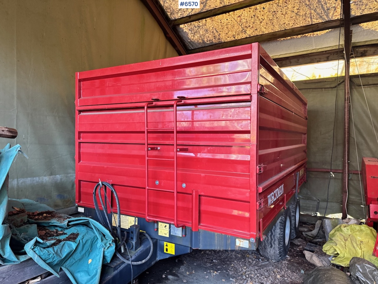 2013 Weckman WS-80. - Remorque agricole: photos 1 2013 Weckman WS-80. - Remorque agricole: photos 1