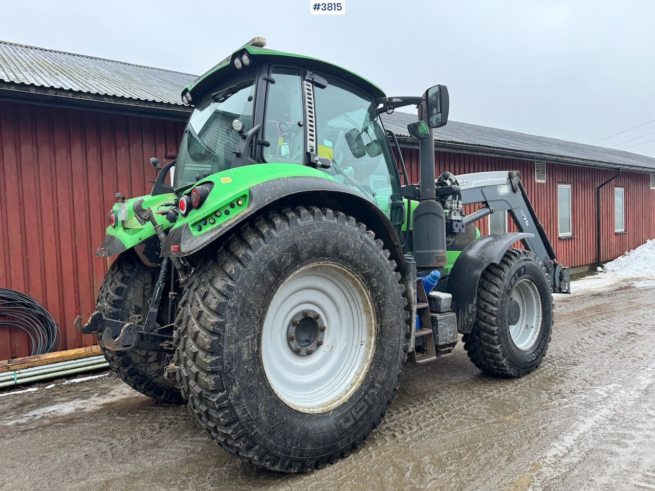2015 Deutz-fahr 6190 Agrotron w/ Front loader, Front PTO and 2 sets of tires. - Tracteur agricole: photos 4 2015 Deutz-fahr 6190 Agrotron w/ Front loader, Front PTO and 2 sets of tires. - Tracteur agricole: photos 4