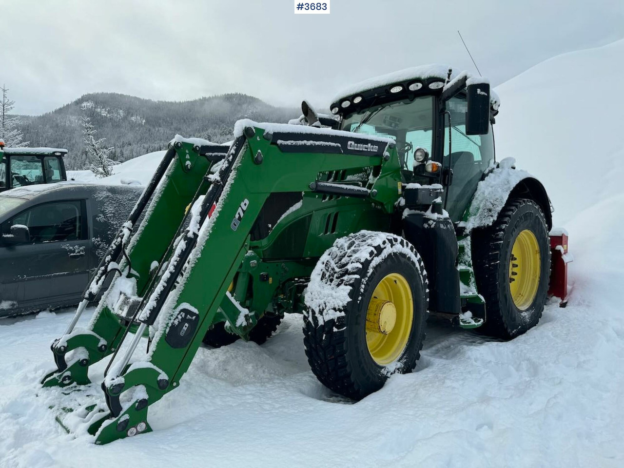 2016 John Deere 6175R 4x4 w/ front loader - Tracteur agricole: photos 5 2016 John Deere 6175R 4x4 w/ front loader - Tracteur agricole: photos 5
