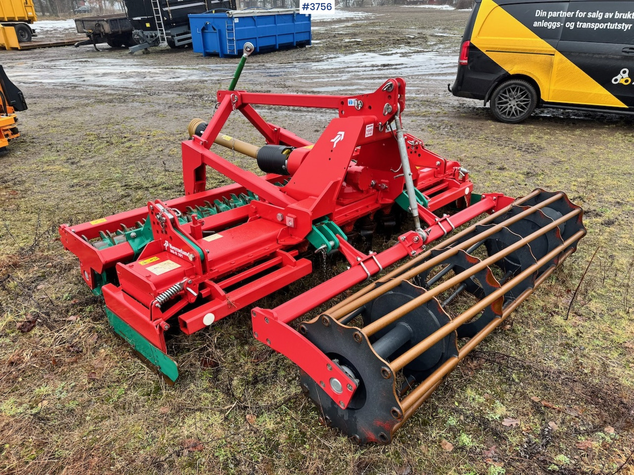 2016 Kverneland NG-S 101 rotary harrow w/ frontkit. - Outils du sol: photos 1 2016 Kverneland NG-S 101 rotary harrow w/ frontkit. - Outils du sol: photos 1