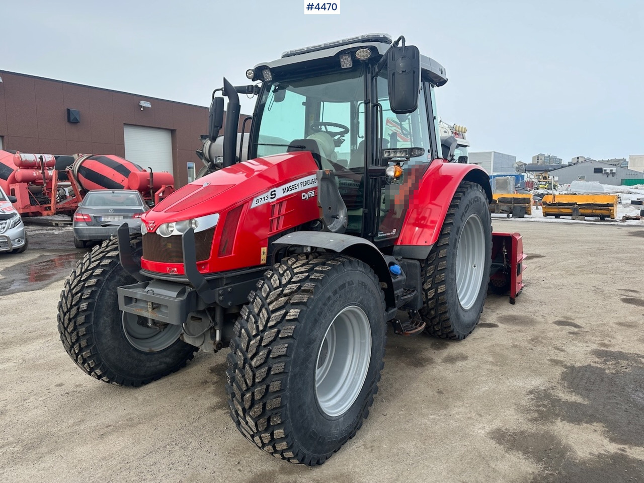 2018 Massey Ferguson MF5713 S w/ 2020 Dalen snow blower - Tracteur agricole: photos 2 2018 Massey Ferguson MF5713 S w/ 2020 Dalen snow blower - Tracteur agricole: photos 2