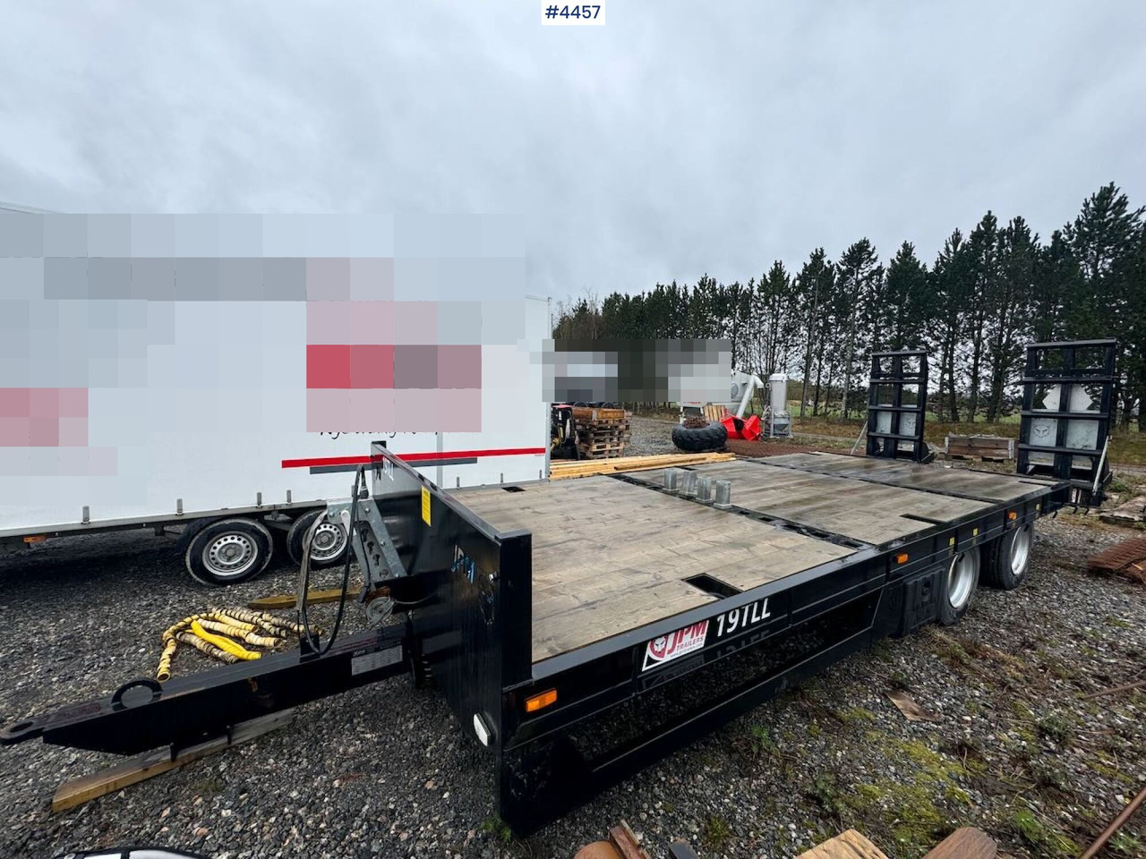 2021 JPM 19TLL Machine Trailer - Remorque porte-engin surbaissée: photos 5 2021 JPM 19TLL Machine Trailer - Remorque porte-engin surbaissée: photos 5
